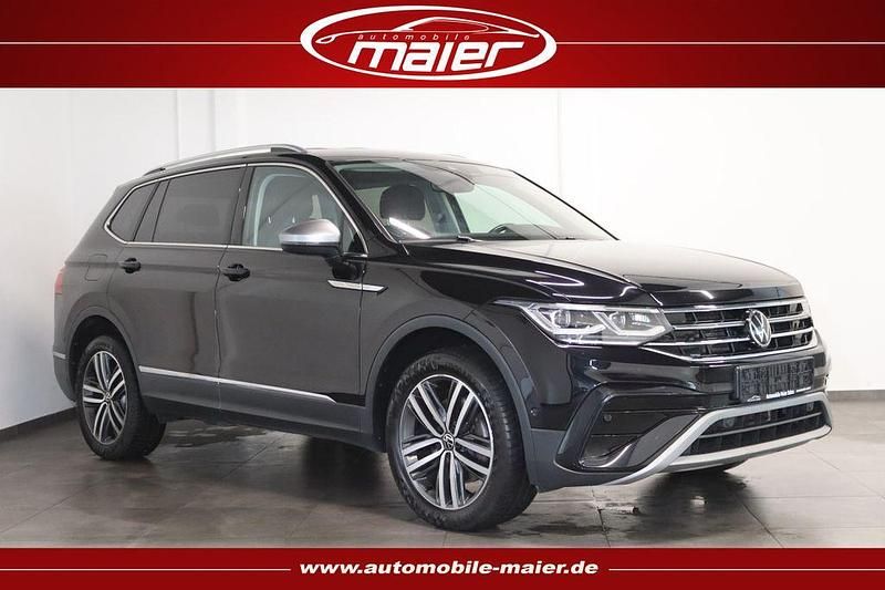 Schwarz Gebraucht 2022 VW Tiguan Allspace Elegance SUV | 31.700 € (Guter Preis) - Bild 1/4