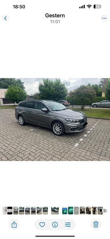 Grau Gebraucht 2019 Fiat Tipo Kombi | 8.490 € - Bild 1/4