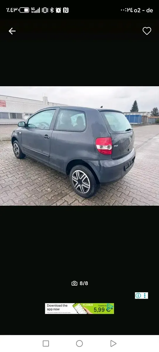 Brugt VW Fox 75 HK (55 kW) 2008 Sort Hatchback
