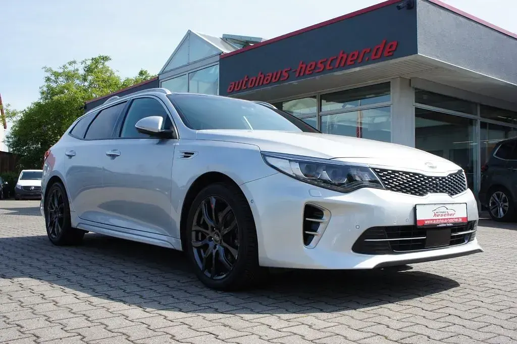 Gebraucht Kia Optima GT-Line 141 PS (103 kW) 2017 Silber Kombi