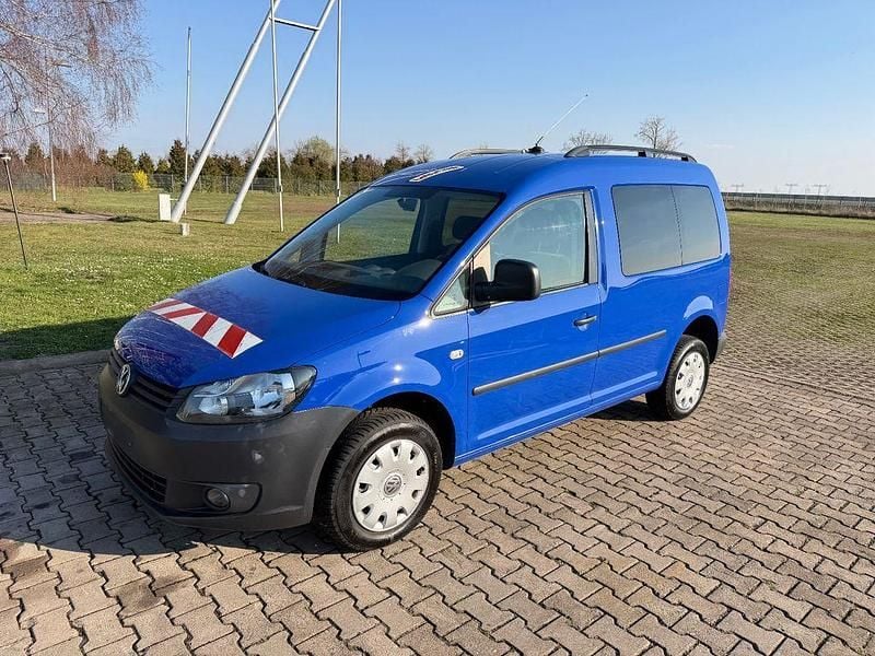 Usata VW Caddy 110 CV (80 kW) 2013 Blu Monovolume