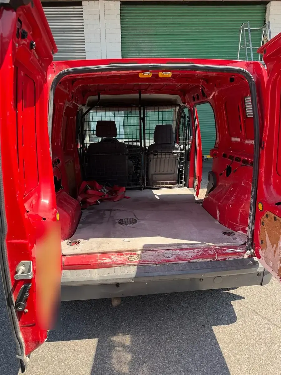 Gebraucht Ford Transit Connect 75 PS (55 kW) 2008 Rot Van / Kleinbus