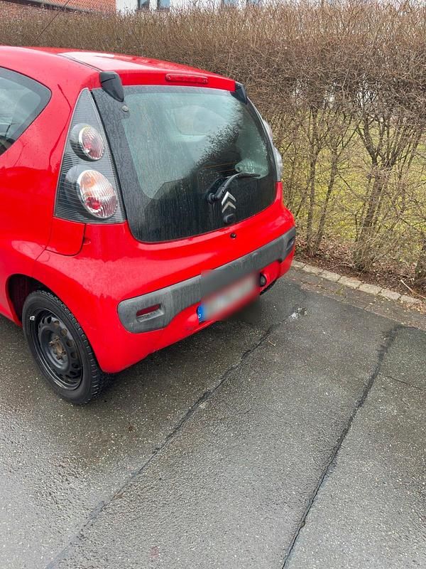 Gebraucht Citroën C1 68 PS (50 kW) 2009 Rot Kleinwagen