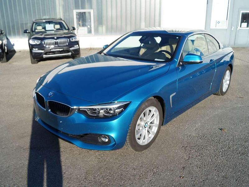 Gebraucht BMW 420 Sport Line 184 PS (135 kW) 2017 Snapperrocksblue Cabrio