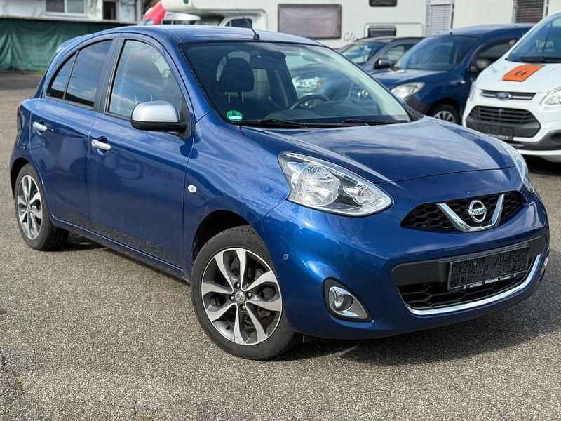 Gebraucht Nissan Micra N-TEC 80 PS (58 kW) 2016 Blau Kleinwagen