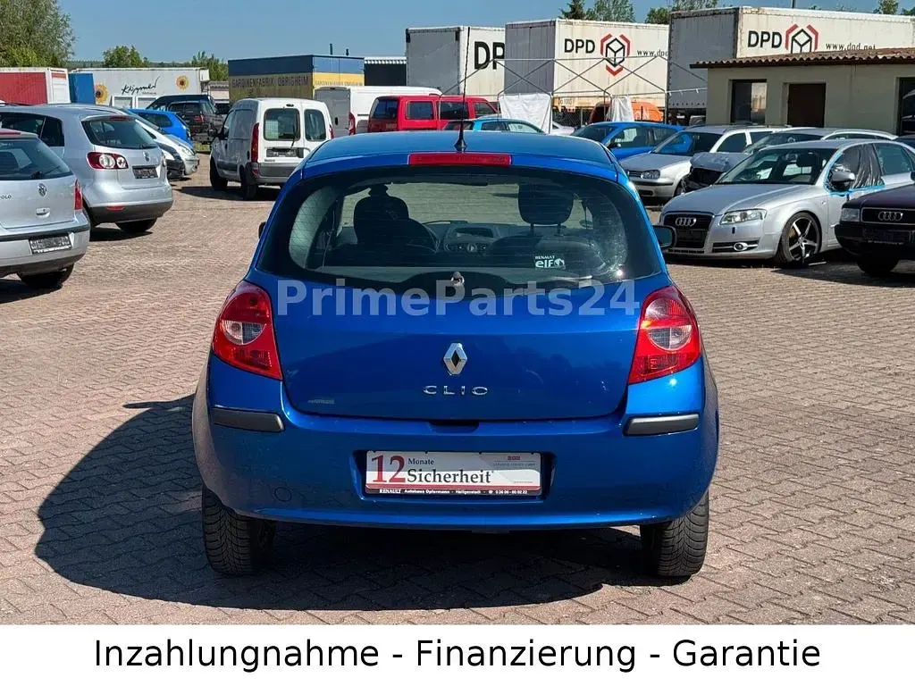 Occasion Renault Clio III Extreme 75 ch (55 kW) 2009 Bleue Berline
