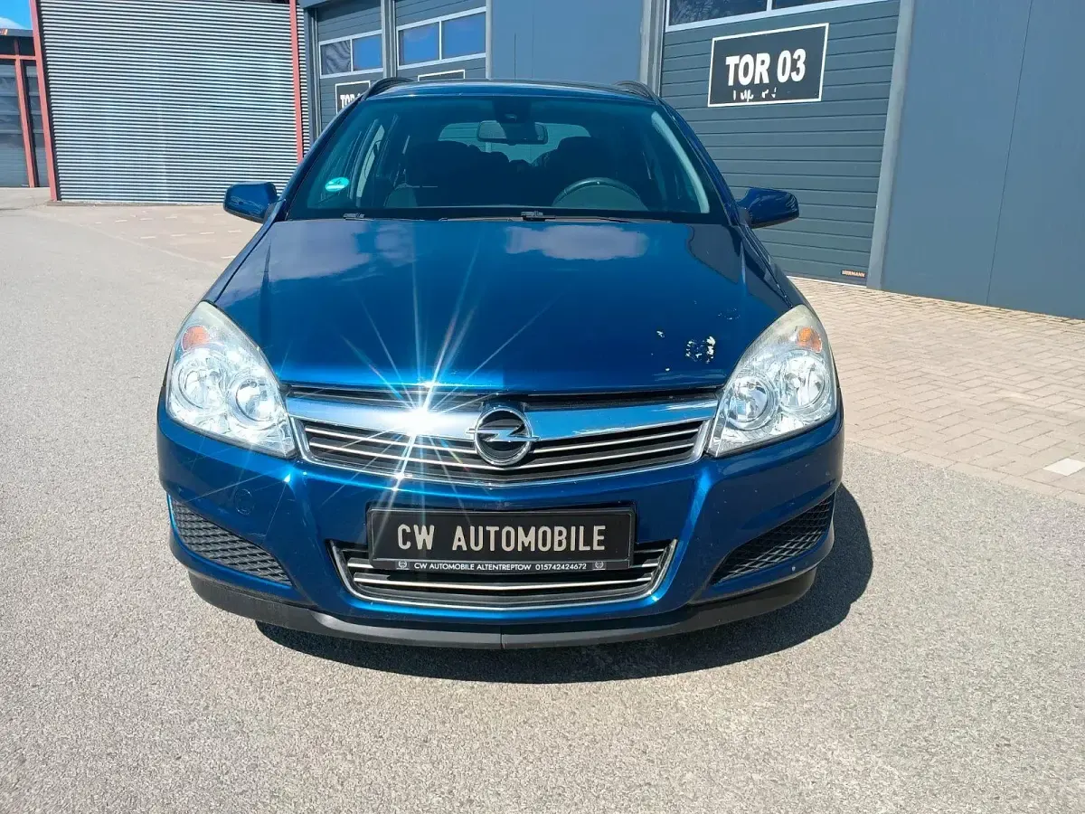 Gebraucht Opel Astra 90 PS (66 kW) 2008 Blau Kombi