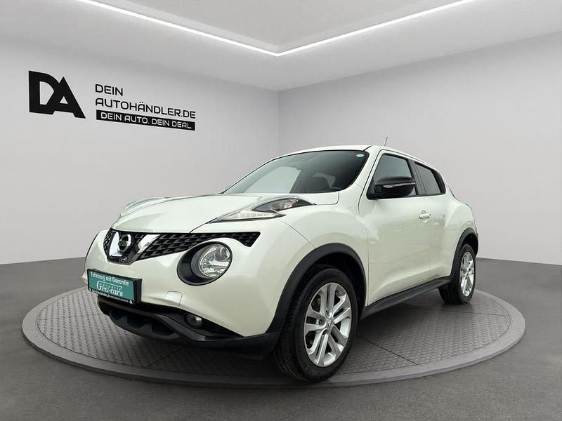 Gebraucht Nissan Juke Acenta 116 PS (85 kW) 2015 Weiß SUV
