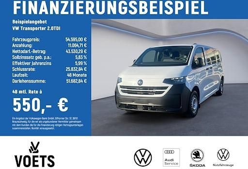 Neu VW Transporter 150 PS (110 kW) 2026 Blau Van