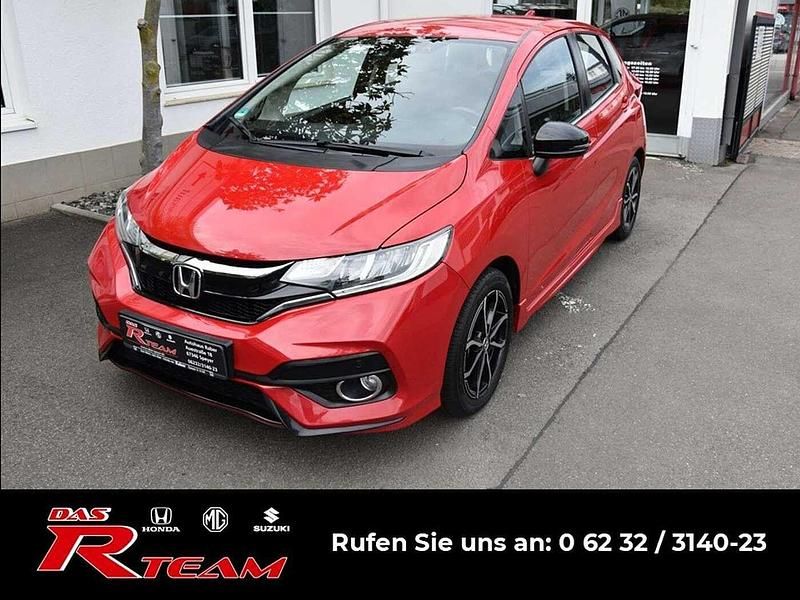 Milano red Gebraucht 2018 Honda Jazz Dynamic Kleinwagen | 12.495 € (Fairer Preis) - Bild 1/4