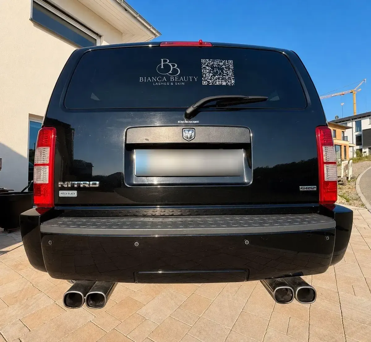 Gebraucht Dodge Nitro 177 PS (130 kW) 2008 Schwarz SUV