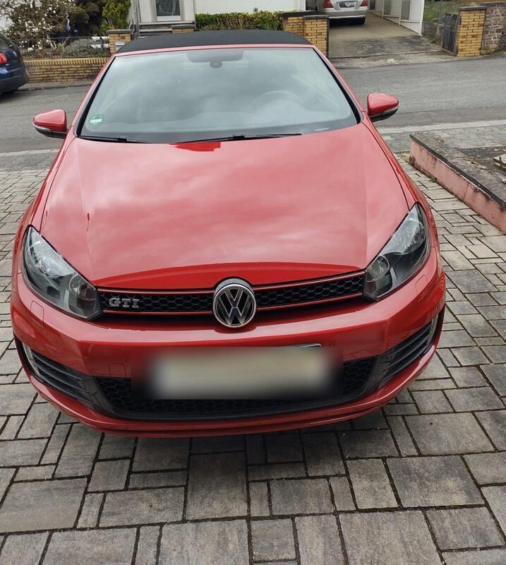 Rot Gebraucht 2012 VW Golf Cabriolet GTI Cabrio | 16.500 € (Fairer Preis) - Bild 1/4
