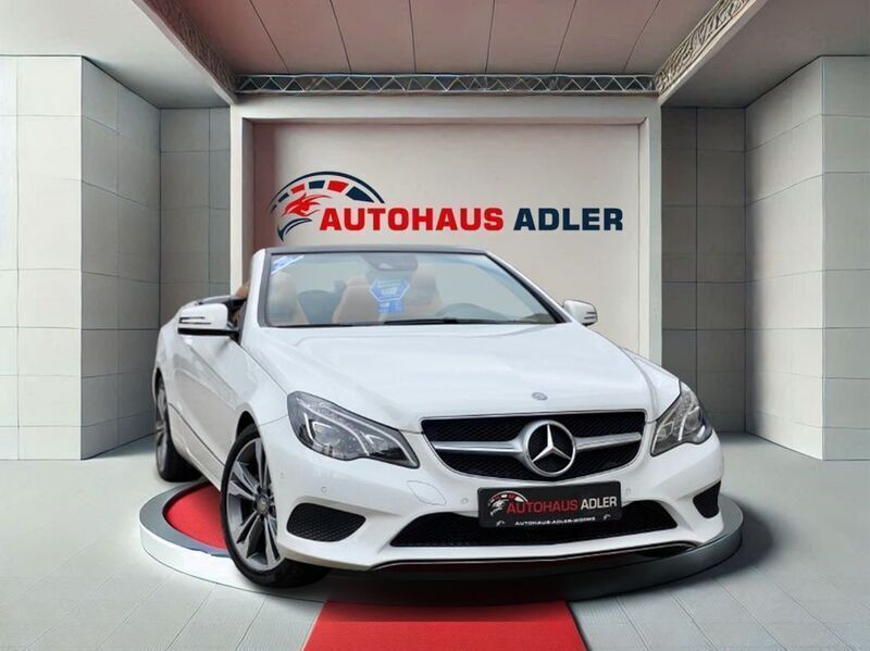 Weiß Gebraucht 2015 Mercedes E200 Cabrio | 20.990 € (Fairer Preis) - Bild 1/4