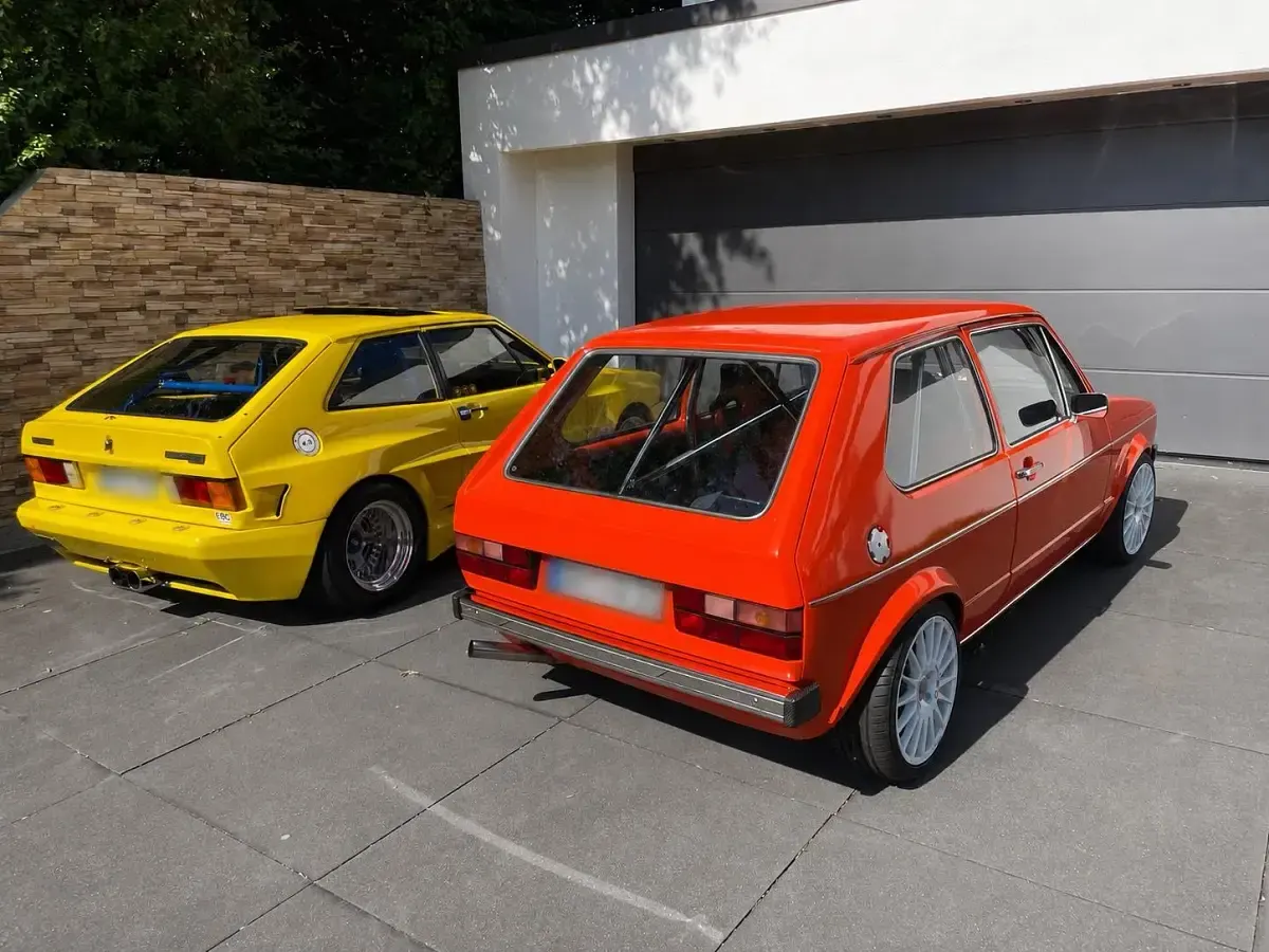 Gebraucht VW Golf I 193 PS (141 kW) 1982 Orange Kleinwagen