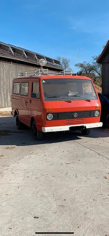 Gebraucht VW LT 75 PS (55 kW) 1982 Rot Van / Kleinbus