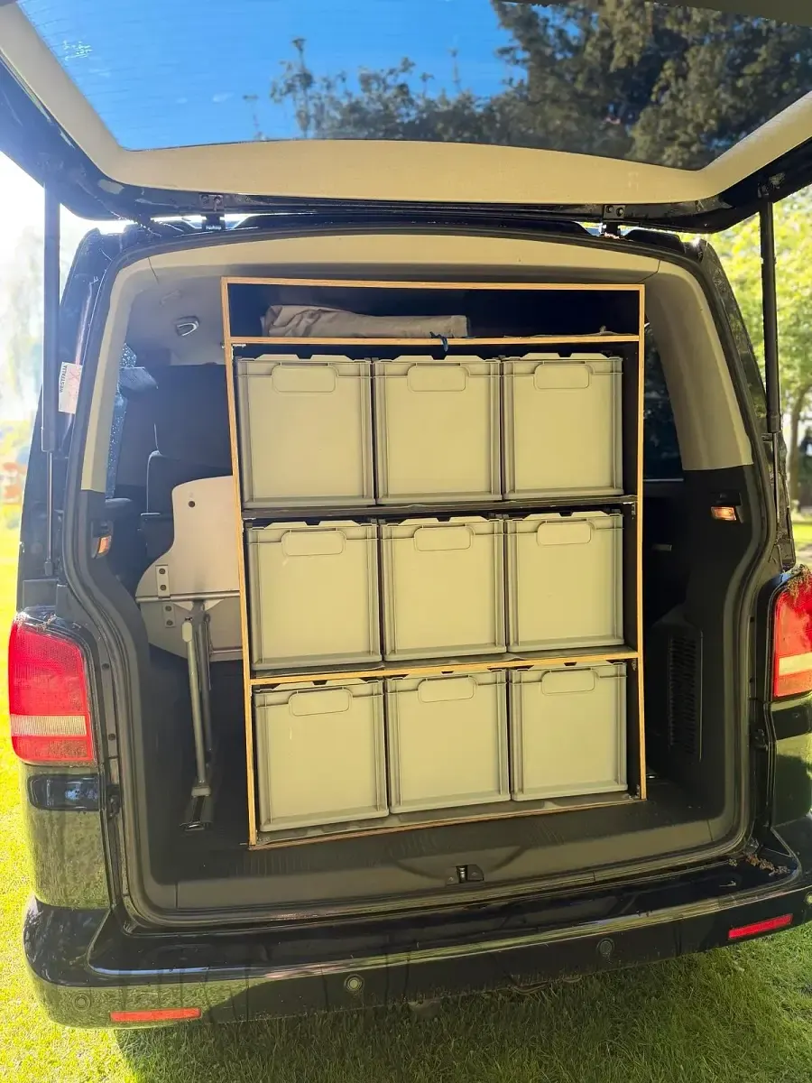 Gebraucht VW Multivan 140 PS (102 kW) 2009 Schwarz Van / Kleinbus