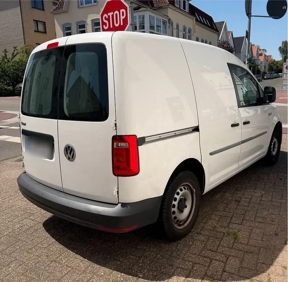 Gebraucht VW Caddy 84 PS (61 kW) 2018 Weiß Van / Kleinbus