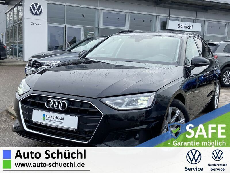 Midnight schwarz metallic Gebraucht 2022 Audi A4 Business Kombi | 25.270 € (Superpreis) - Bild 1/4