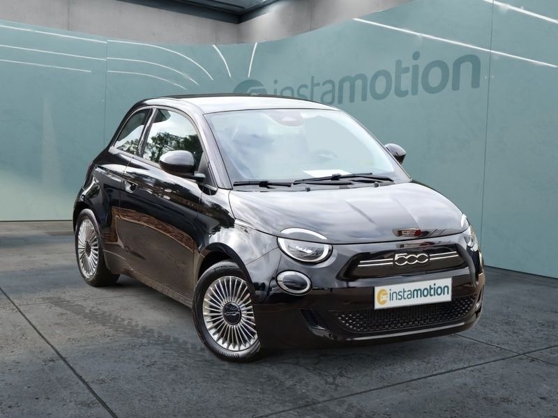 Schwarz Gebraucht 2023 Fiat 500e Limousine | 17.590 € (Fairer Preis) - Bild 1/4