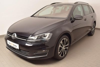 Schwarz metallic Gebraucht 2016 VW Golf VII Allstar Kombi | 14.876 € (Fairer Preis) - Bild 1/4