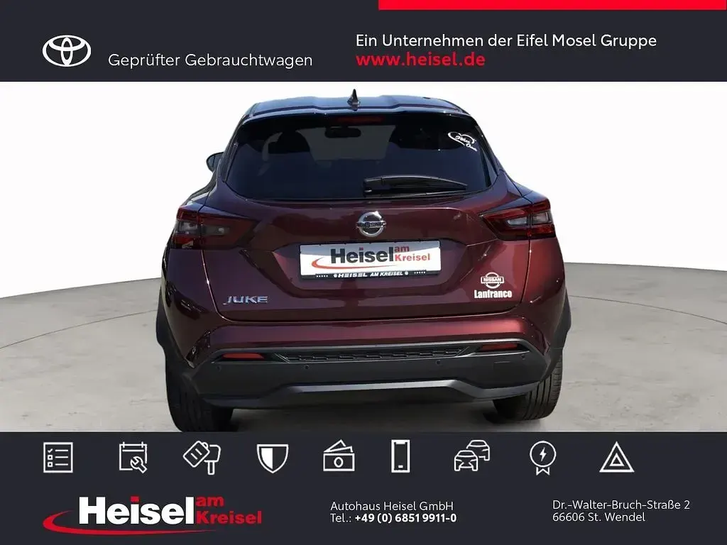 Gebraucht Nissan Juke N-Connecta 117 PS (86 kW) 2020 Rot SUV