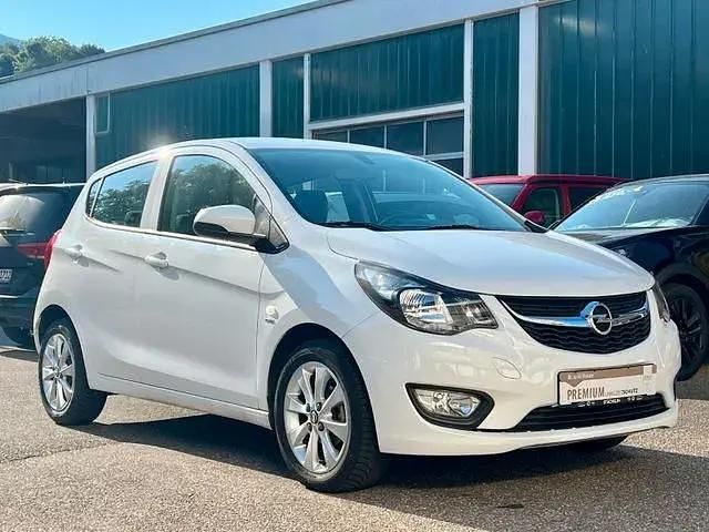 Usata Opel Karl Active 75 CV (55 kW) 2017 Bianco Utilitaria