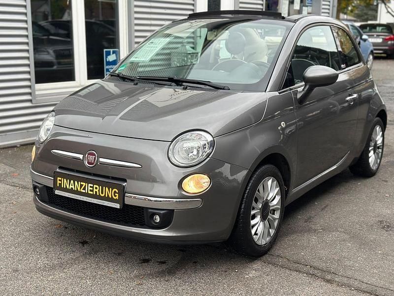 Grau Gebraucht 2014 Fiat 500 Lounge Cabrio | 7.490 € (Fairer Preis) - Bild 1/4