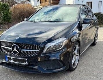 Gebraucht Mercedes A220 AMG line 177 PS (130 kW) 2018 Schwarz Limousine