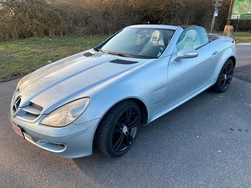 Gebraucht Mercedes SLK200 163 PS (119 kW) 2004 Silber Cabrio