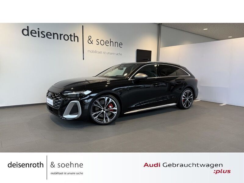 Schwarz (mythosschwarz metallic) Gebraucht 2024 Audi S5 Ambiente Kombi | 75.440 € (Guter Preis) - Bild 1/3
