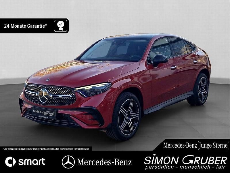 Rot Gebraucht 2024 Mercedes GLC400d Premium Plus Coupé | 72.950 € (Fairer Preis) - Bild 1/4