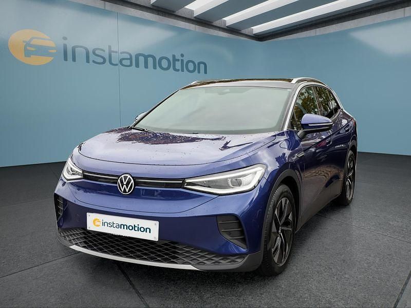 Blau Gebraucht 2022 VW ID.4 Pro SUV | 26.199 € (Fairer Preis) - Bild 1/4