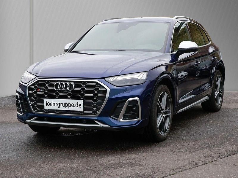 Gebraucht Audi SQ5 Design 341 PS (250 kW) 2022 Navarrablau metallic SUV