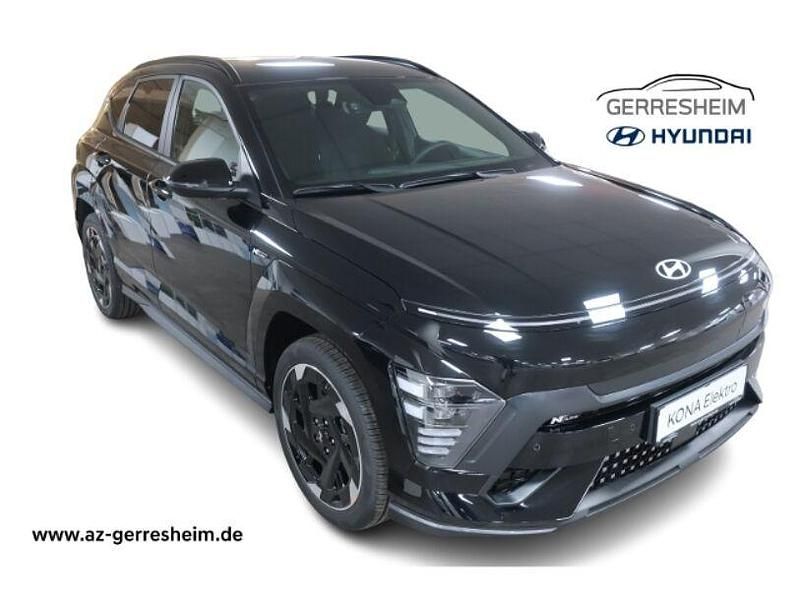 Abyss black Neu 2024 Hyundai Kona N Line SUV | 38.187 € (Etwas zu teuer) - Bild 1/4