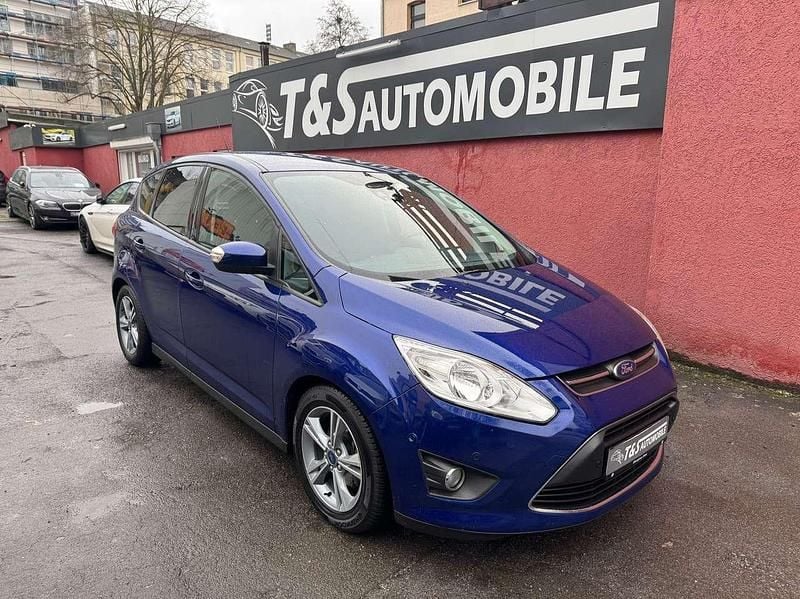 Blau Gebraucht 2014 Ford C-MAX SYNC Edition Van / Kleinbus | 4.999 € - Bild 1/4