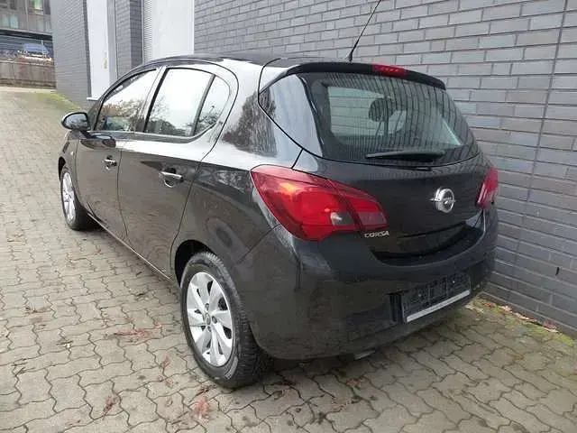 Gebraucht Opel Corsa Edition 90 PS (66 kW) 2015 Schwarz Limousine