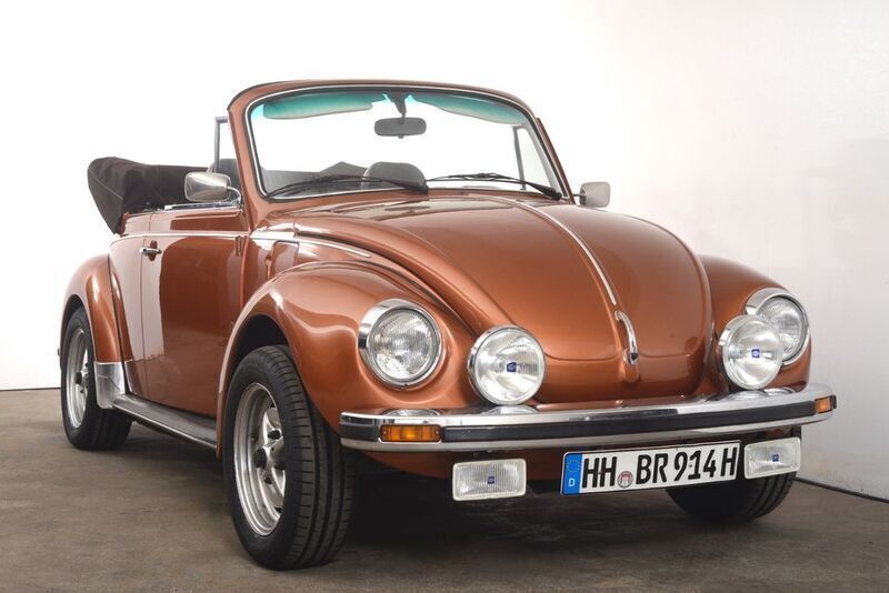 Braun Gebraucht 1979 VW Käfer Cabrio | 31.900 € - Bild 1/4