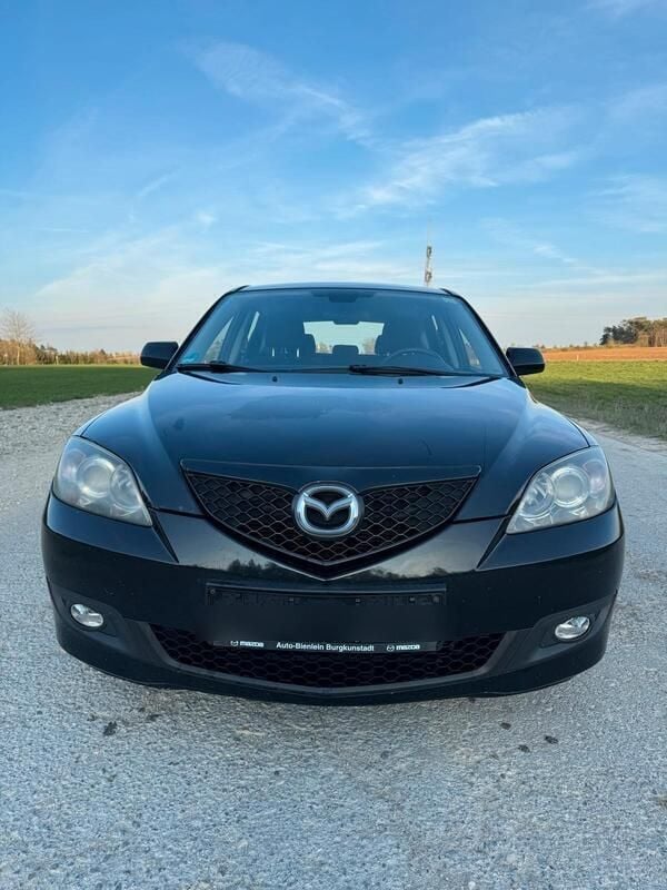 Schwarz Gebraucht 2007 Mazda 3 Exclusive Limousine | 1.080 € (Guter Preis) - Bild 1/4