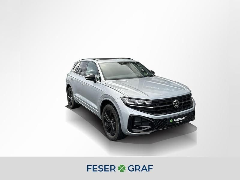 Oyster silver metallic Gebraucht 2024 VW Touareg R-line SUV | 67.890 € (Fairer Preis) - Bild 1/4