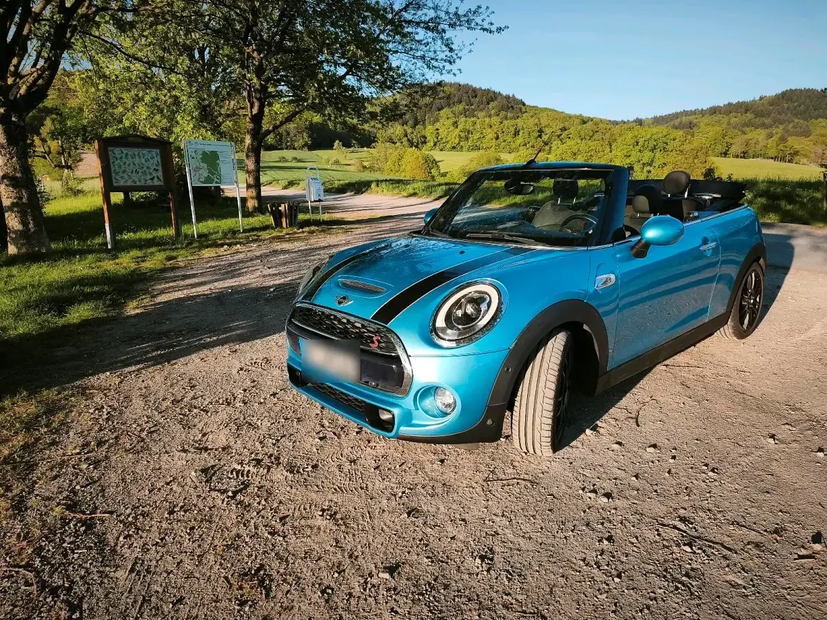 Occasion Mini Cooper S Cabriolet 192 ch (141 kW) 2016 Bleue Cabriolet