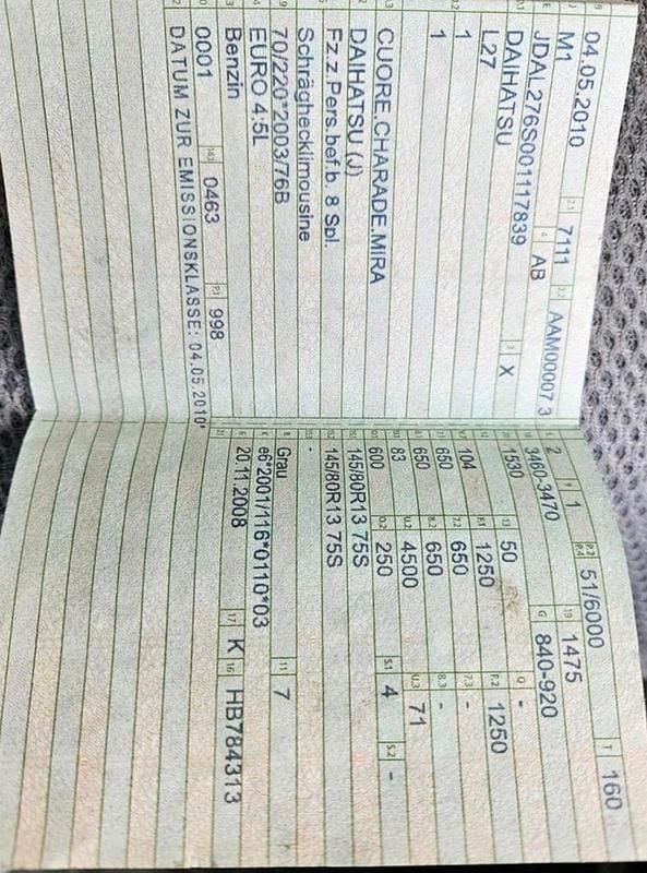 Gebraucht Daihatsu Cuore 60 PS (44 kW) 2010 Silber Kleinwagen