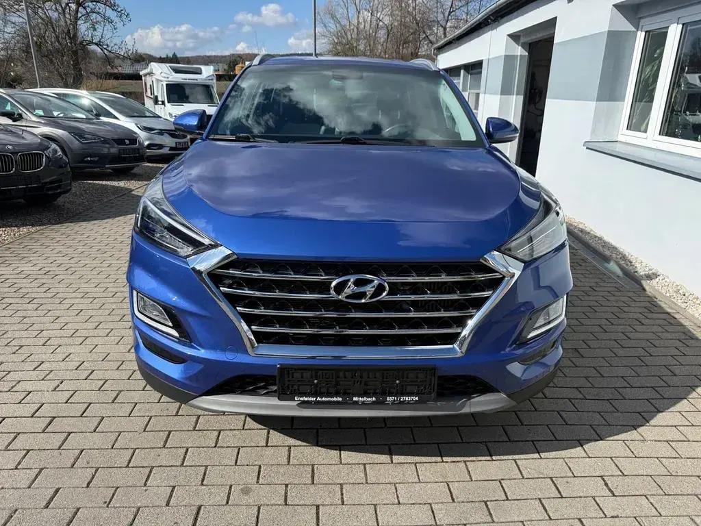Gebraucht Hyundai Tucson 136 PS (100 kW) 2019 Blau SUV
