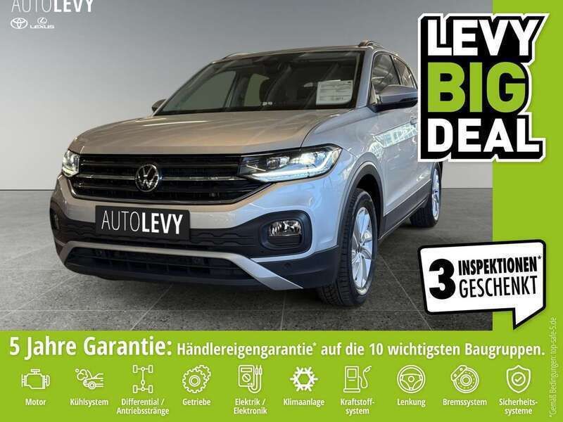 Reflexsilber (metallic) Gebraucht 2023 VW T-Cross Life SUV | 20.770 € (Fairer Preis) - Bild 1/4
