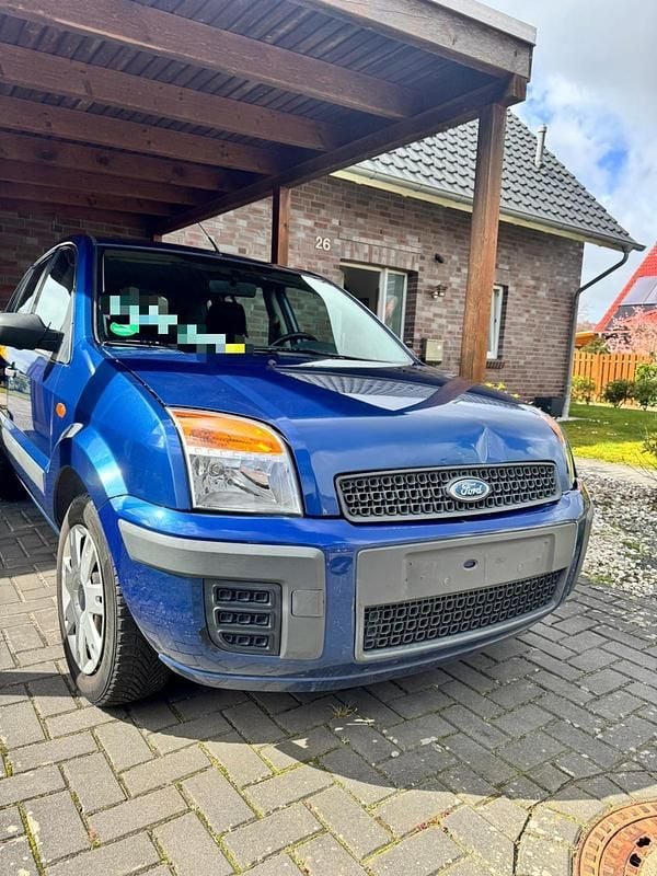 Gebraucht Ford Fusion 80 PS (58 kW) 2008 Blau Kleinwagen