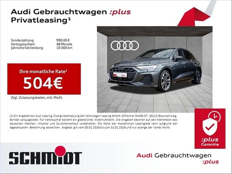 Daytonagrau perleffekt Gebraucht 2025 Audi A3 S-Line Limousine | 43.440 € (Etwas zu teuer) - Bild 1/2