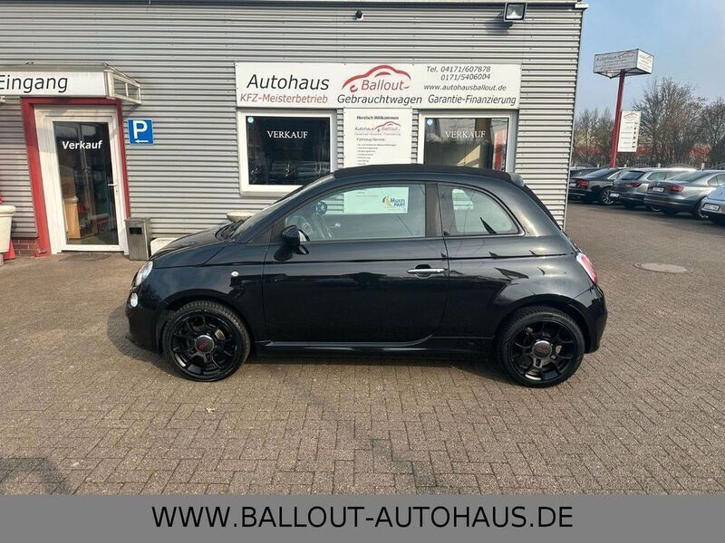 Schwarz Gebraucht 2015 Fiat 500C S Cabrio | 6.950 € (Fairer Preis) - Bild 1/4