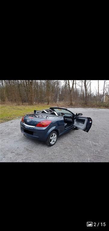 Blau Gebraucht 2008 Opel Tigra Cabrio | 3.595 € (Etwas zu teuer) - Bild 1/4