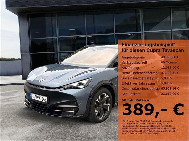 Dunkelblau Gebraucht 2024 Cupra Tavascan VZ SUV | 49.790 € (Etwas zu teuer) - Bild 1/4