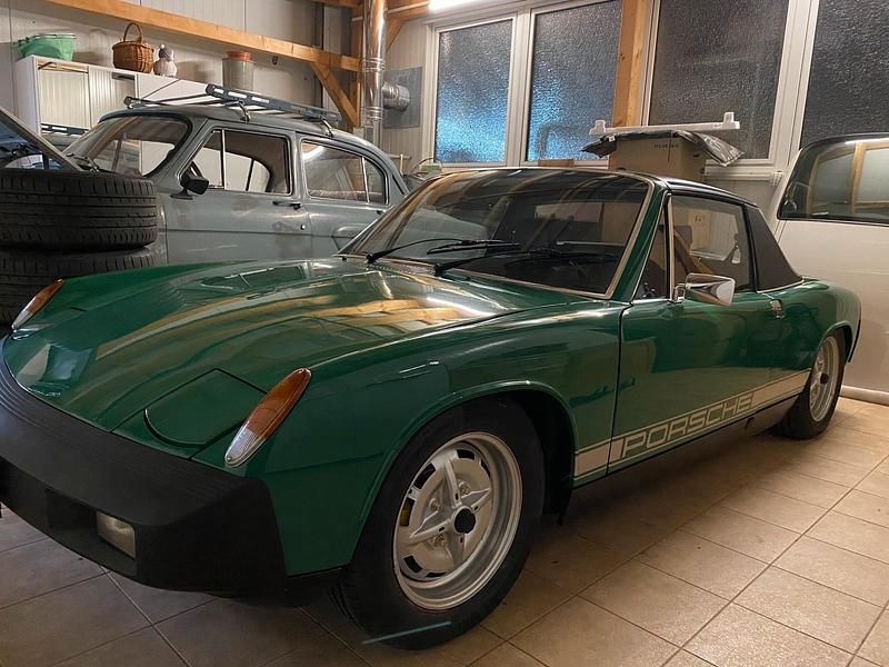 Grün Gebraucht 1975 Porsche 914 Cabrio | 25.000 € - Bild 1/4