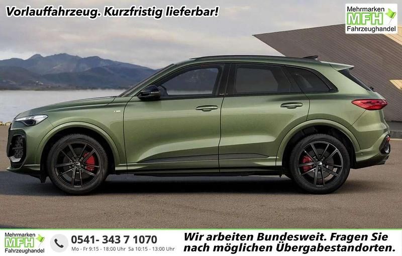 Neu Audi Q5 S-Line 299 PS (219 kW) 2026 Distriktgrün metallic SUV